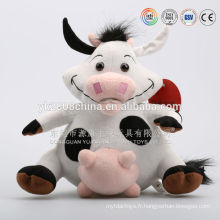 Bovins laitiers farcis, vaches laitières en peluche, produits de vaches laitières